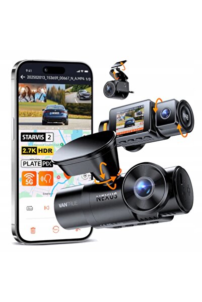 VANTRUE Nexus N4S 3 canale 2.7K/160/Gps/Wifi/2 " Cameră auto