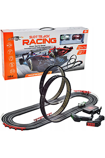 Stator Pistă de curse auto electrică XXL, cadou pentru băieți de 5, 6, 7, 8 ani