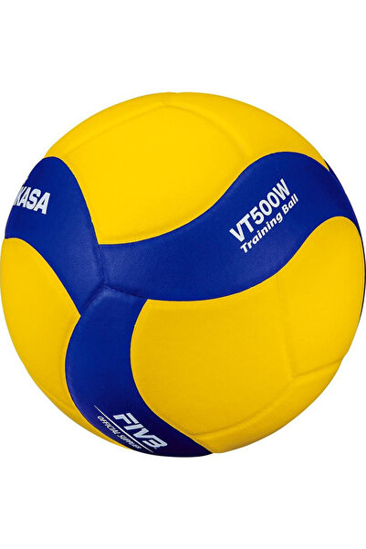 MIKASA VT500W minge de volei galben/albastru R. 5