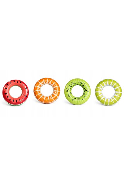 NO BRAND Colac gonflabil de înot și plută de apă, set 4 piese, 75 cm