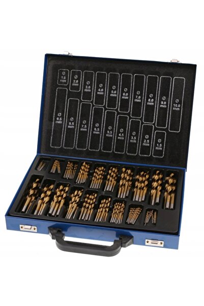 NO BRAND Burghie metalice 1-10 titan titan 170 bucăți