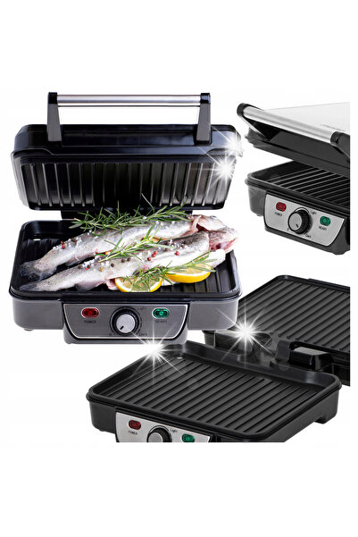 NO BRAND Grătar electric extensibil XXL 2500W