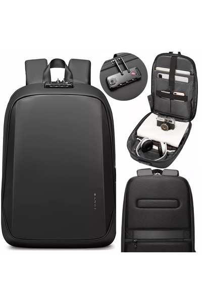 NO BRAND Rucsac urban Bange negru