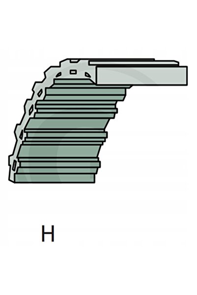 NO BRAND 2000DS8M20 Stiga MTD 1134-9047-01 9585-0088-00 Curea trapezoidală pe...