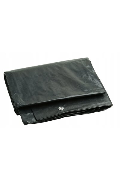 NO BRAND Plandeki Plandeka Negru 5 X 8 m Folie de plastic cu grosimea de 150g/m²
