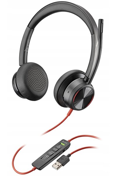 NO BRAND Căști on-ear Poly Blackwire 8225