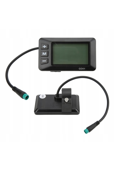 NO BRAND Afișaj LCD Gd01 36V 48V Bicicletă Electrică Interfață cu 5 Pini