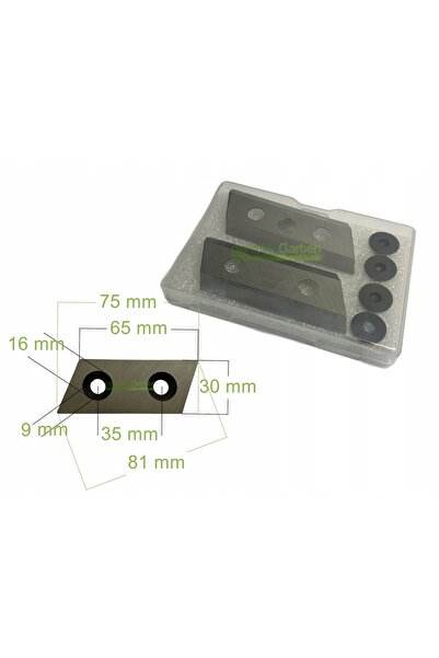 NO BRAND 2x lamă de polizor 75x30mm, găuri 9mm, distanță între găuri 35mm, la...