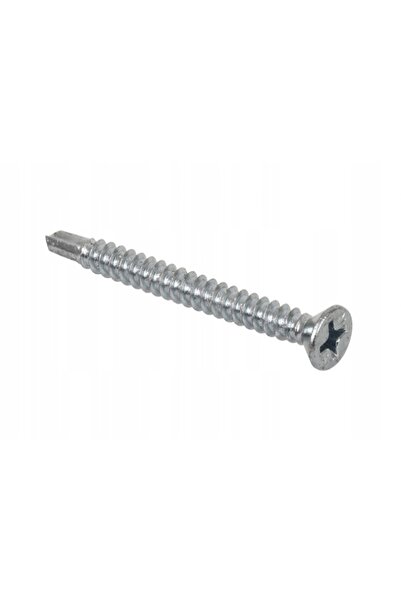NO BRAND Șurub Tex pentru ferestre PVC 3.9X19 1000 bucăți