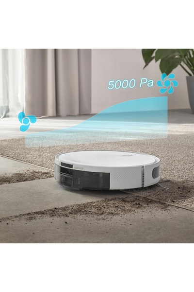 NO BRAND Aspirator robot Sencor Srv 7450Wh Lidar Putere de aspirație 5000Pa Alb