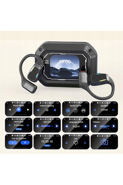 NO BRAND Căști Bluetooth cu traducere în timp real