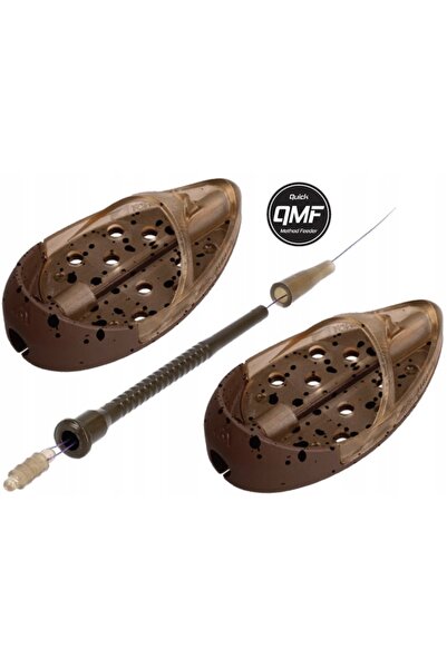 NO BRAND Kit 3x 50g Coșuleț + Matriță Method Feeder MIKADO SHOT Sistem QMF