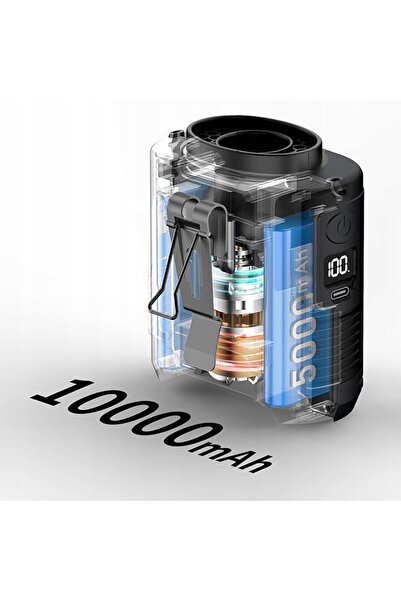 NO BRAND Mini ventilator portabil, ventilator cu curea, power bank cu lantern...