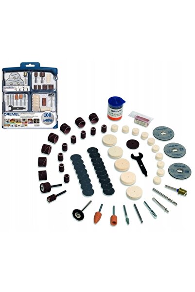 Dremel KIT DE ACCESORII UNIVERSALE 100 BUCĂȚI 2615S723JA