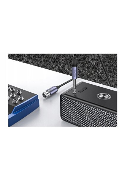 NO BRAND Cablu audio Moswag TRS 6,35mm la XLR, 5 metri, pentru microfon, împl...