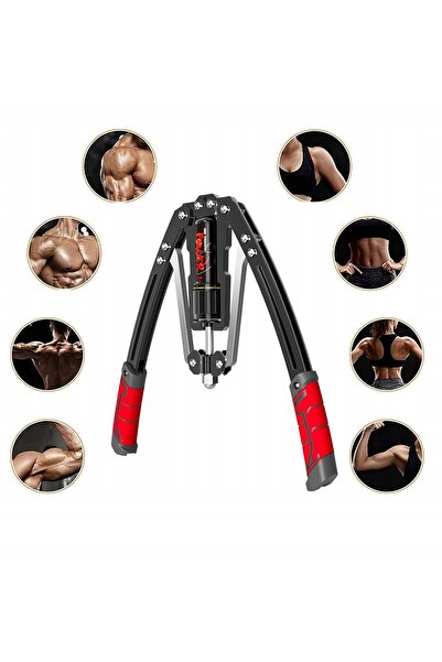NO BRAND Grip de mână reglabil 10-200 kg, expander pentru întărirea brațelor