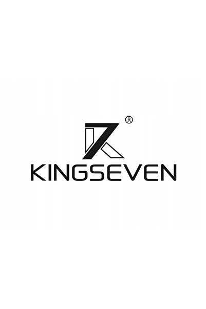 NO BRAND Kingseven Ochelari de soare rotunzi cu lentile Steampunk pentru bărb...