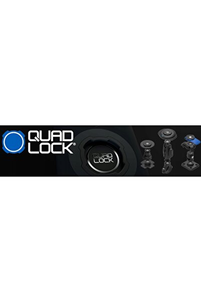 Quad Lock Husă MAG neagră pentru iPhone 16