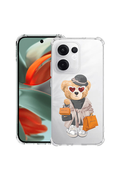 bestcase ®   Противоударен калъф Husa за OPPO Reno15F / FS, Мече на пазар, 31...