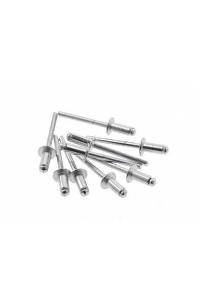NO BRAND Set de nituri Hoegert 4x10mm 800 bucăți Aluminiu-Oțel Ht2C174