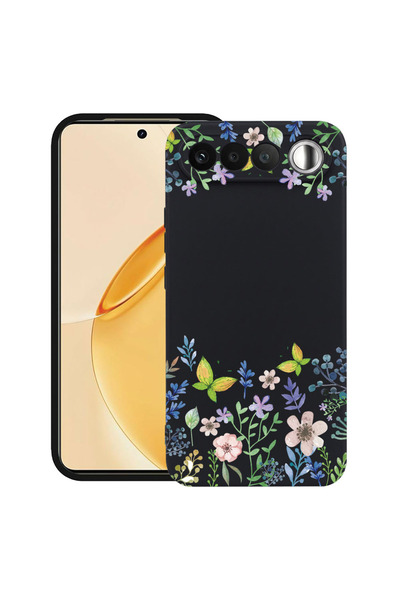 bestcase ®   Husă TPU Ultra Subțire pentru Realme 16, Fluturi și Flori, 31568...