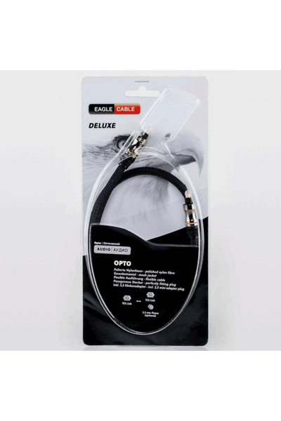 NO BRAND Cablu Optic Toslink Eagle 5m + Adaptor Mini