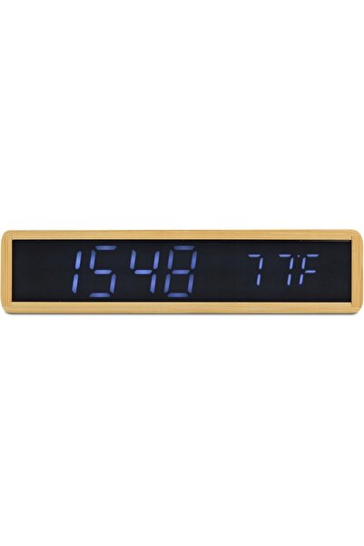 NO BRAND MOOOV 477348 Ceas deșteptător cu afișaj LED, temperatură, 3 alarme, ...