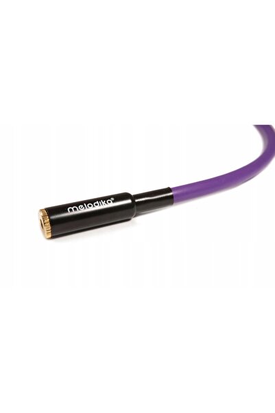 NO BRAND Melodika Mdpmj100 Purple Rain Cablu Prelungitor Mini Jack 3.5mm Ster...
