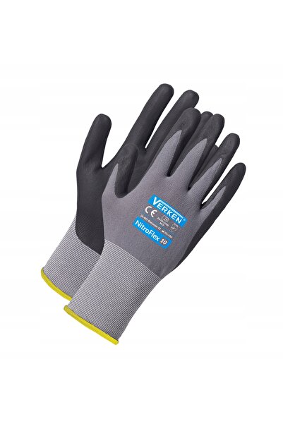 NO BRAND MĂNUȘI DE LUCRU NITROFLEX DE PROTECȚIE DIN CAUCIUC NITRILIC MĂRIMEA ...