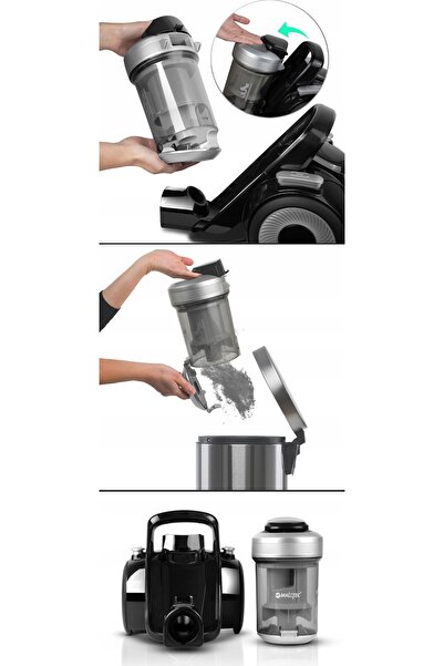 NO BRAND Aspirator de uz casnic Hepa 12 în 1, 4000W, compact, puternic, ușor,...