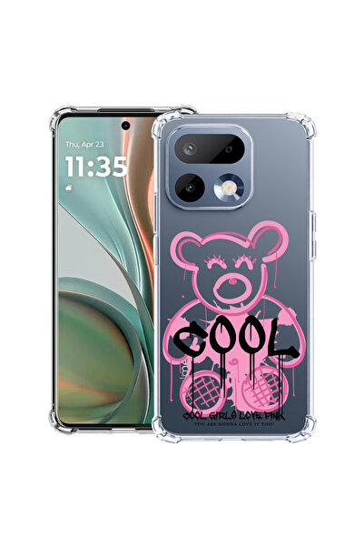 bestcase Intelli ®   Husă Antișoc pentru Realme 16 Pro 5G, Ursuleț Roz Cool, ...