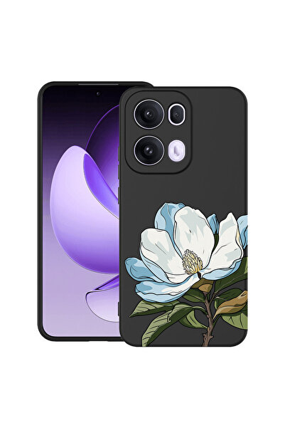 bestcase ®   Θήκη TPU Υπέρλεπτη Husa για OPPO A6 / A6x / A6s, Φλοράλ - Μπλε Μ...