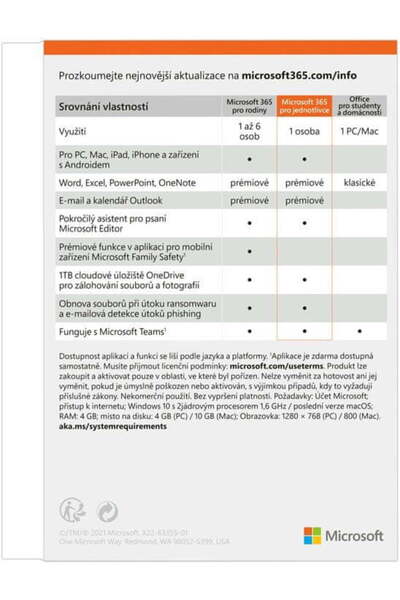 NO BRAND Microsoft 365 Personal 1 PC 1 an cheie