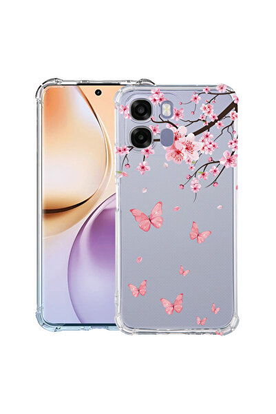 bestcase ® Husa Anti Shock Case For Realme 16 Pro Plus, Pink Cherry Blossom &...