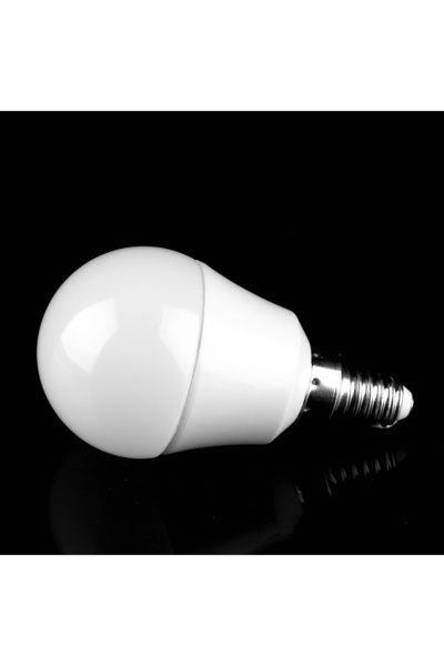 NO BRAND 6X BULB LED E12 G45 5W AC85V-265V ALB CALD 450LM