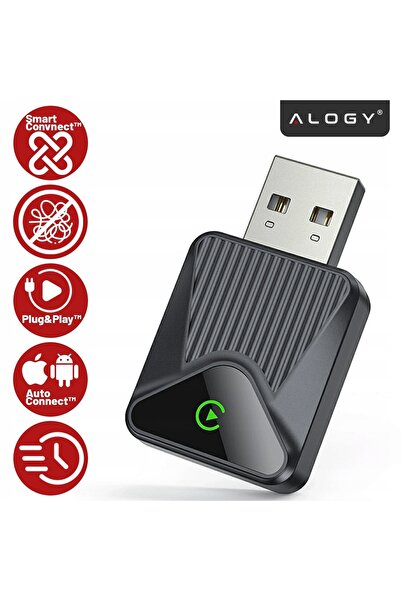 NO BRAND Adaptor Bluetooth Alogy Wireless DriveLink CarPlay Android Auto