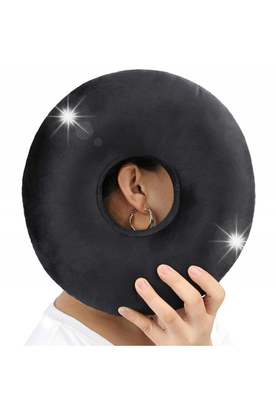 NO BRAND Pernă cu gaură, Pernă pentru durerea de ureche, Pernă pentru piercin...