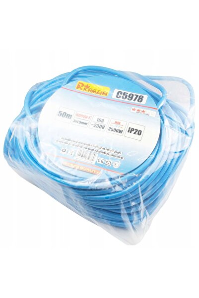 richmann Prelungitor cu împământare universal 1 priză 50 m 3x1,5 mm H05VV-F IP20