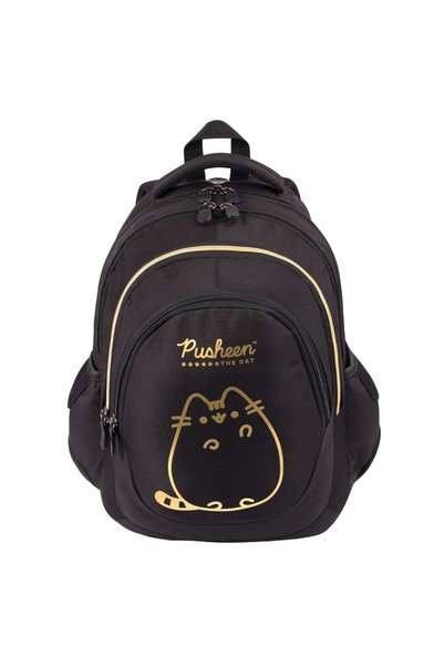 NO BRAND Rucsac Pusheen cu 4 compartimente, spate întărit, 42cm, frumos