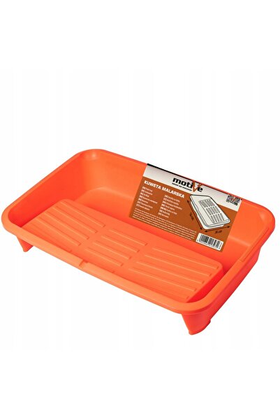NO BRAND Rolă de vopsit rapidă 2X, albă, din fibră, 40cm (14mm), cu mâner, ta...