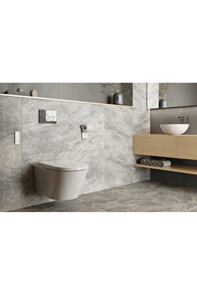 NO BRAND Buton de spălare toaletă Nest Excelent WC Flaro Expert Crom Lucios