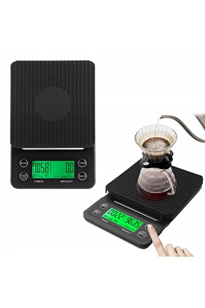 NO BRAND Cântar de bucătărie cu precizie de 0.1g și capacitate de 3000g, cu a...