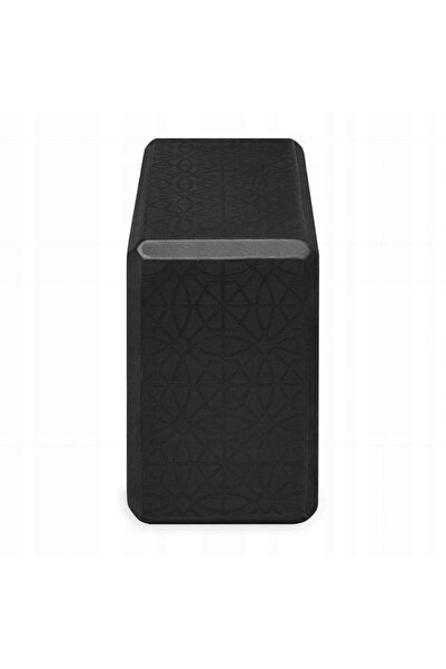 NO BRAND Bloc de yoga în relief 63438 Gaiam Negru