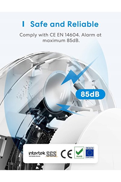 MEROSS Detector de fum inteligent WiFi GS559A (HomeKit)