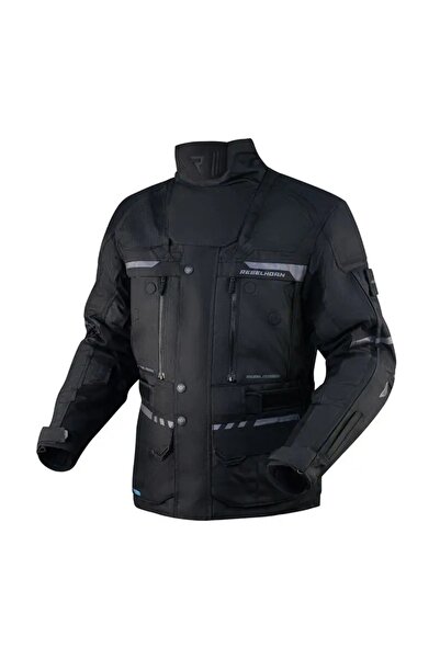 NO BRAND Rebelhorn Cubby Iv Geacă de motocicletă neagră din material textil R S