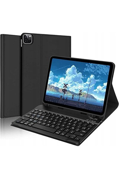NO BRAND Husă cu tastatură pentru iPad Air 11, iPad Air 5, Air 4, cu suport p...