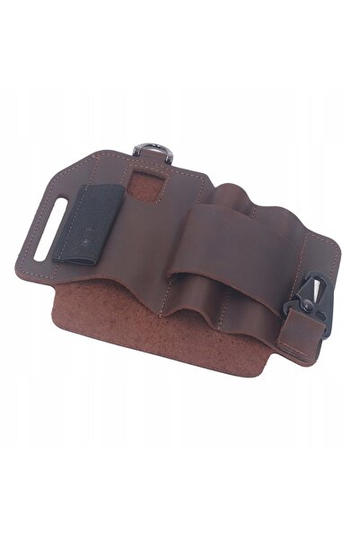 NO BRAND Husă de curea din piele pentru multitool, organizator EDC - Susține ...