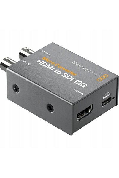 NO BRAND Blackmagic Micro Converter HDMI la Sdi 12g (Fără adaptor de alimentare)