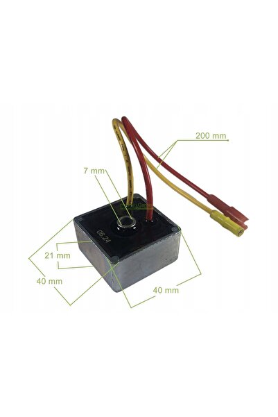 NO BRAND Regulator de tensiune Briggs & Stratton 12 V / 5-9 A 435-061