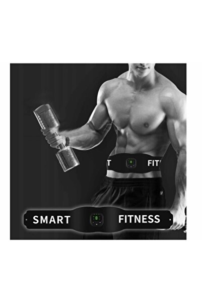 NO BRAND Electrostimulator Vibrator pentru Slăbirea Mușchilor Abdominali 6 în 1